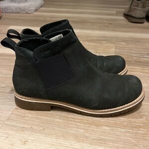Chaco Fields Chelsea Black Boots